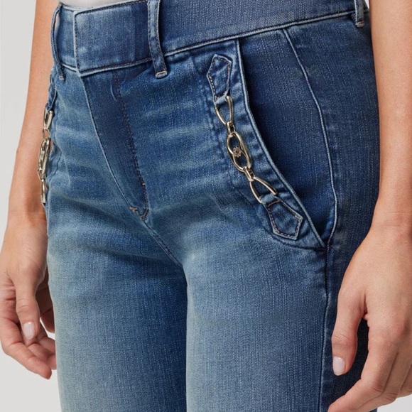 White House Black Market High-Rise Everyday Soft Horsebit Slim Ankle Jeans Sz 4 - Picture 2 of 8